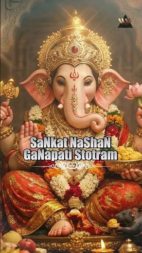 Sankat Nashan Ganapati Stotram - Lyrical | Powerful Ganesh Stotra | Remove Obstacles & Negativity