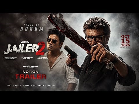 JAILER 2 – Teaser Trailer | Superstar Rajinikanth | Hrithik Roshan | Anirudh | Nelson