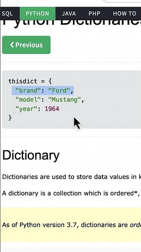 If You’re a Python Developer, You NEED to Know This About Python Dictionaries #python #pythonshorts