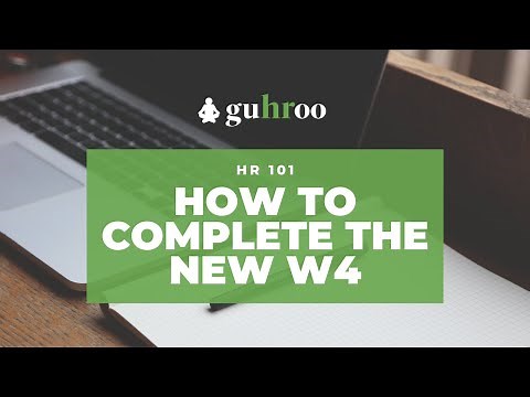 How to complete new 2020 form W-4