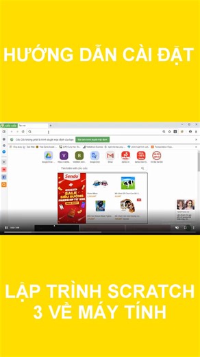 Hướng dẫn cài đặt lập trình Scratch 3 về máy tính | Vietstem - Cùng Con Khám Phá Công Nghệ | Facebook