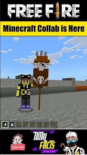 Free Fire New Collaboration With MineCraft 🐼 FF x Minecraft