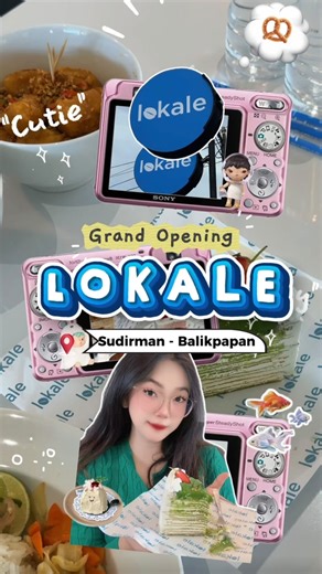 @dindaphs on Instagram: "Finally coba Lokale yang baru buka di Balikpapan ✨ @lokaleid Tempatnya nyaman, view-nya cantik, dan makanannya super lengkap banget mulai dari cemilan sampe makan berat disini juga ada. cocok buat yang mau kerja, nongkrong, atau sekadar minum kopi cantik sore-sore 🤍 ini tuh baru aja grandopening ditanggal 21 November 2025. MUST VISIT YA GUYS‼️✨"