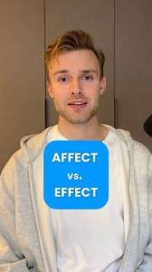 50K views · 5.4K reactions | AFFECT vs EFFECT “Affect” with an A is...