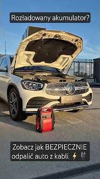 Auto nie odpala? Zobacz jak BEZPIECZNIE odpalić samochód z rozładowanym akumulatorem