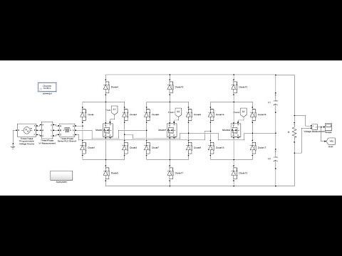 GoElectrify | 3 Phase Vienna Rectifier | MATLAB | AC to DC Converter