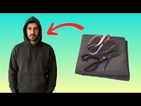 The easiest way to sew a hoodie 