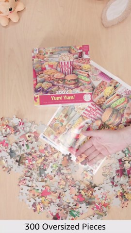 Ceaco - Yum Yum - 300 Oversized Piece Jigsaw Puzzle