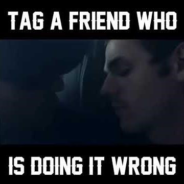 You're doing it wrong