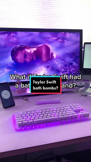 What if @Taylor Swift had a bath bomb brand? Thats the only thing i could think about when watching Lavender Haze… Download the free Taylor Swift Midnights PowerPoint presentation template in my link in bio! #taylorswift #powerpoint #bathbomb #powerpointtemplate #presentation #landingpage