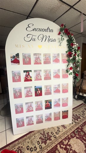 Quince Seating Chart DIY from Home Depot Insulation Board