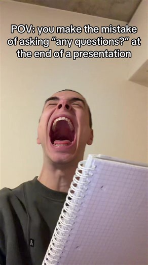 It’s always the annoying smart kid in the front row 😭 #presentation #school #annoying #relateable #funny