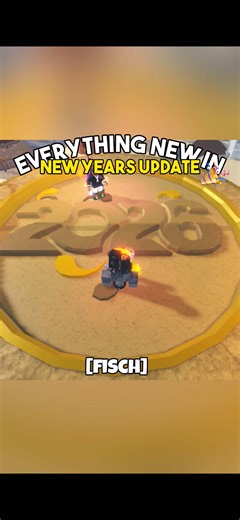 Fisch New Years Update Is Here!! #roblox#stealabrainrot#fischnewyearsupdate#fischadminabuse#fyp