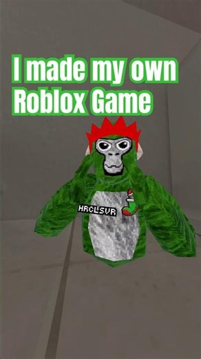 I made my own #roblox #game #gorillatag #vr #gtag #robloxgame