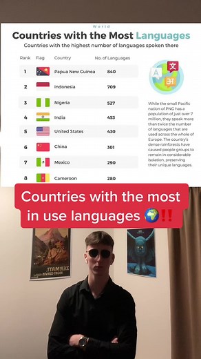 Countries with the Most Official Languages - A Multilingual Overview