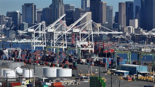 Seattle, Tacoma ports face reduced cargo amid tariffs, sparking unemployment concerns
