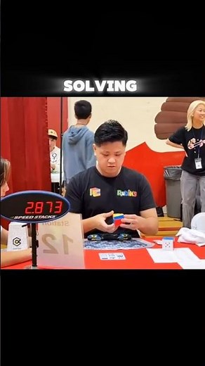 Fastest Solve EVER?🤯#Speedcubing