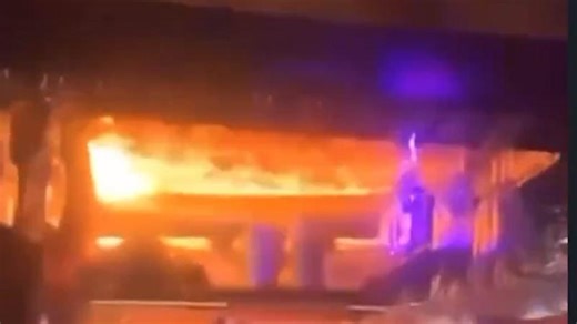 Moment ceiling catches fire, killing 47 people at Swiss club | Luis Alberto García