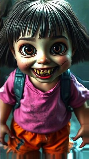 Horror Versions of Dora the Explorer Characters #scary #horror #creepy #fakesituation