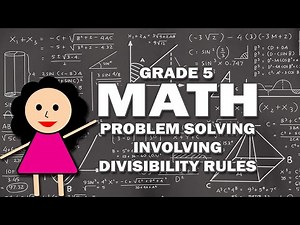 Problem Solving involving Divisibility rules ‪@TitaAnjeng‬ #basicmath #grade5math