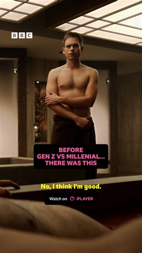 It's just good, clean mud. #Suits #iPlayer #RickHoffman #PatrickJAdams #Funny | BBC One