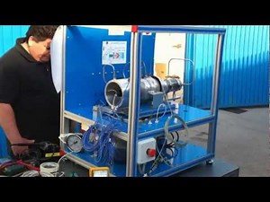 Axial Flow Gas Turbine Jet Engine