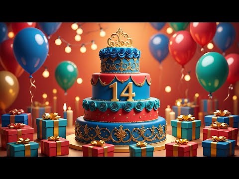 Happy 14th Birthday To You │ Happy Birthday Song