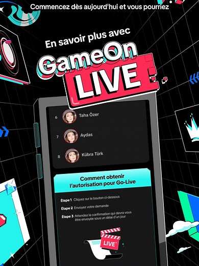 Commencez à Faire du Gaming en Live sur TikTok !