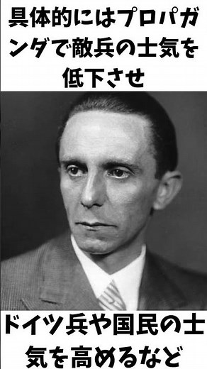 プロパガンダの天才「ヨーゼフ・ゲッベルス」 #雑学 #歴史#名言 #世界史