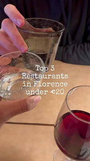 Here are my top 3 restaurants in Florence where you can eat under €20: Trattoria Katti - Each dish, from the appetizer to the desert felt “light.” The portions were normal but everything had a light finish. It is perfect for those who want a filling meal but don’t want to feel weighed down afterward. And a special shoutout to the lasagna and cheesecake. 🤌🏾 All’Antico Vinaio - Chances are you’ve heard of this one. They have locations in Rome and New York as well! Creative sandwiches with crispy