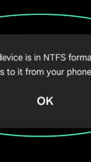 Fix This USB Storage Device Is In NTFS Format Problem Solve | How to Fix OTG Not Working | usb ntfs