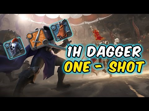 ONE SHOT DAGGER | Corrupted Dungeons | 1v1 | Albion Online Solo PVP