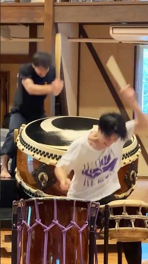Currently in rehearsals! 🥁🔥 #鼓童 #kodo