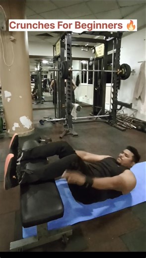 How to Do Crunches for Beginners | Proper Form & Common Mistakes ❌ #crunches #begginersworkout