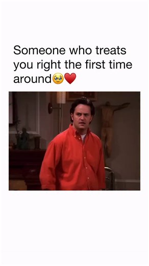 Motivational & Relatable on Instagram: "He knew what he had ♥️ 🎬: Friends (1994) Six young men and women live in the same apartment complex and face life and love together in Manhattan, New York City. As they’re constantly sticking their noses into each another’s businesses, as well as sometimes swapping romantic partners, the group always get into the kind of comic situations that most other people never experience, especially during breakups. 📺🍿: HBO MAX, Apple TV #motivationalquotes #motiv