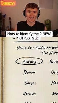How to identify the 2 NEW GHOSTS in Phasmophobia 👀