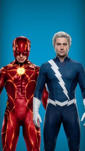 Flash Vs Quicksilver #shorts #marvel #dc #flash #quicksilver #fantasyexplained