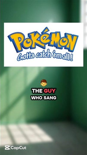 Original Pokemon Theme Song_s Singer #shorts