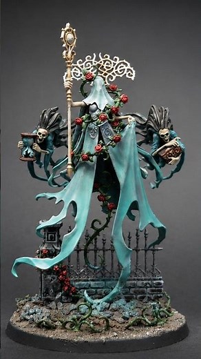 My Favorite Ghost Effect 👻 | Lotus Paint Tips #lotusthalia #miniaturepainting #warhammerpainting