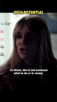 ✨ “You Can’t Tell in the Dark: The ASL Clue That Cracks the Case” — High Potential#shorts