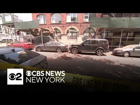 Video shows aftermath of partial building collapse in Brooklyn