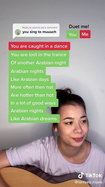 Arabian Nights Karaoke Duet ft. Geena Fontanella