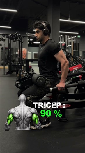 Seated Machine Tricep Dips #bodybuilding #gymexercises