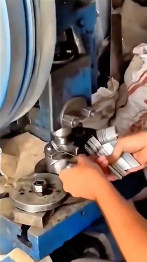 Precision Metal Threading Process Using an Industrial Machine for High Quality Fittings