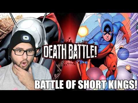 THIS SHRINK FIGHT IS INSANE!! | Ant‑Man vs Atom DEATH BATTLE Reaction