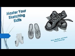 How to Draw Realistic Shoes: A Step-by-Step Tutorial | Easy Medium Hard | Sketch & Draw