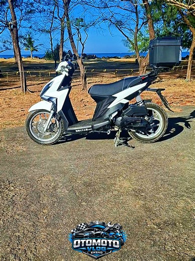 Rusi Flex 125i at Playa Pino Bagac Bataan. #playapino #bagacbataan #rusiflex125i #ride #otomotovlog