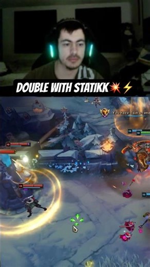 Bard Double Kill With Statikk And 2 Man Ult 😱🛎️ #Bard #LeagueOfLegends #League