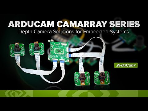 Camarray: Stereo Vision Solutions for Embedded Systems (Pi, Jetson Nano/Xavier NX and more)