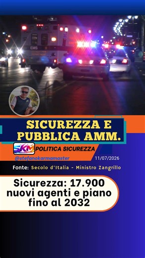Security, the Meloni government doubles down: 17,900 new police officers
